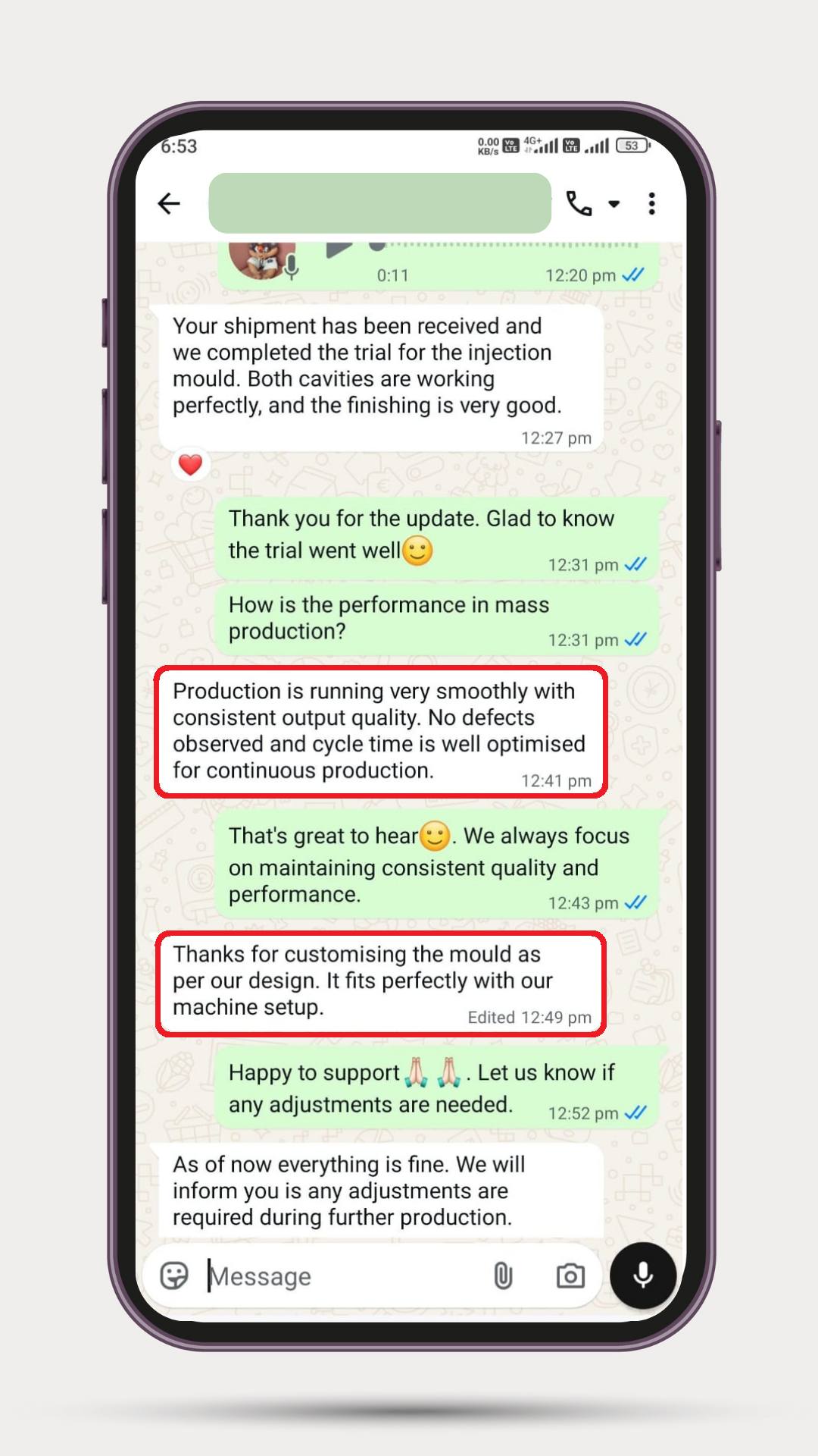 Client Testimonial